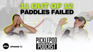 PicklePod Ep 71: Pros were literally scrambling to find legal paddles at MLP