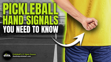 Pickleball Hand Signals You Need to Know