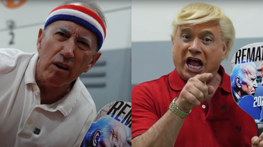 This Pickleball Presidential Debate Between Donald Trump and Joe Biden is Pure Gold