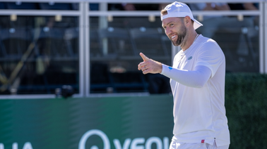 Jack Sock Demonstrates How to Demolish the Lob Serve