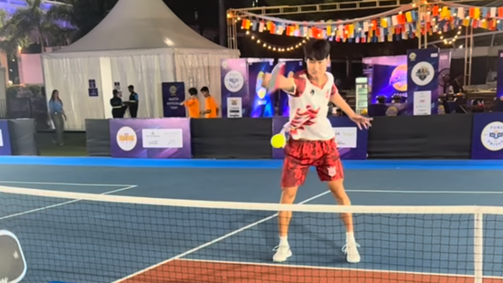 Pro Ping Pong Player Teaches Pickleball's Most Devastating Shot: the Punch Volley