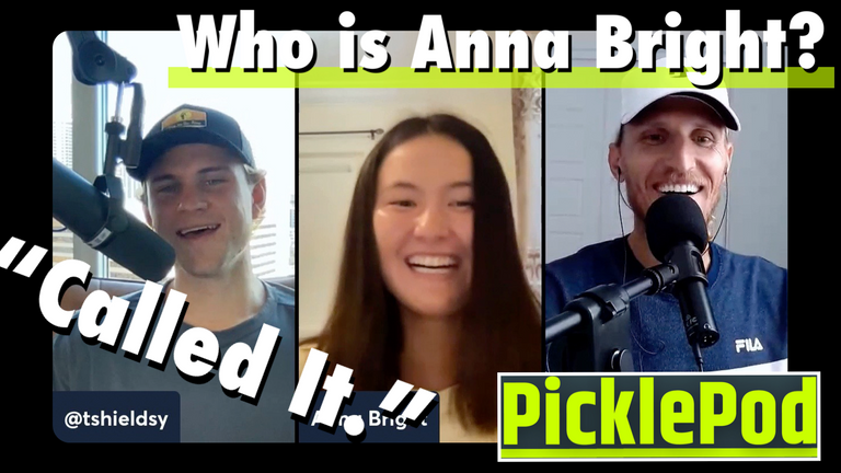 PicklePod 23: Two Gold Medals in Her Pro Debut. Who is Anna Bright?