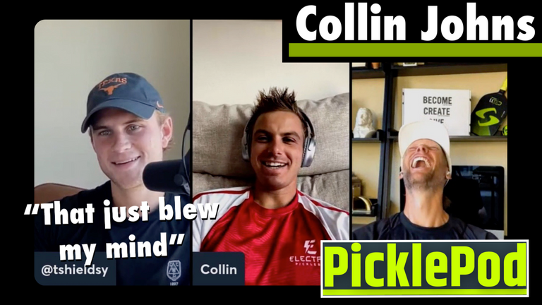 PicklePod Ep. 27 - Collin Johns is a Pickleball Genius