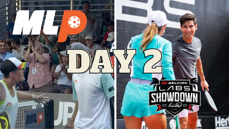 Day 2: Major League Pickleball and Selkirk Labs Showdown