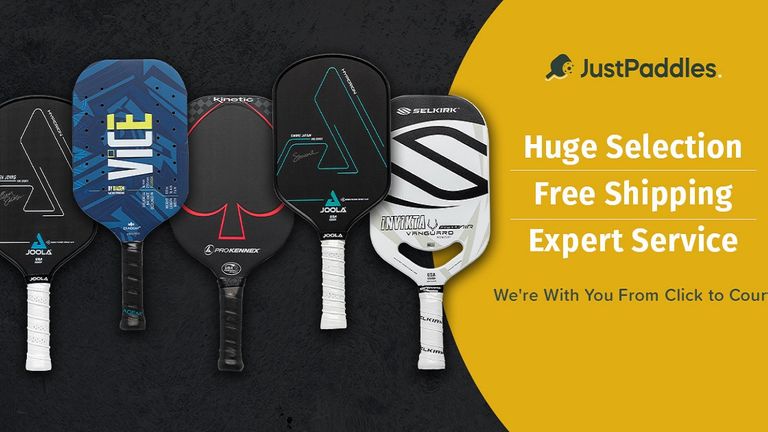 JustPaddles Has Several Features to Help You Narrow Down Your Pickleball Paddle Options