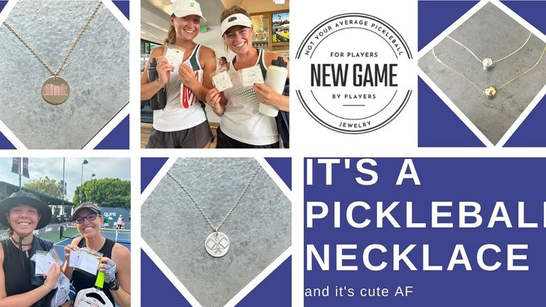 New Game's Pickleball Jewelry is What We've Been Looking For