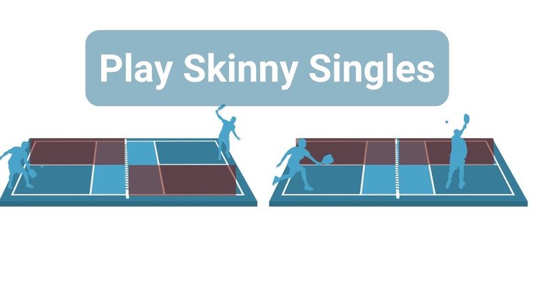 Why You Should Play 'Skinny Singles' to Practice Pickleball