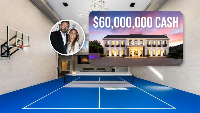 J Lo & Ben Affleck Buy Pickleball Mansion for $60 Million Cash