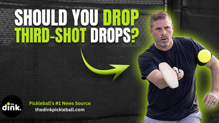 The Philosophy Behind Pickleball’s Third-Shot Drop: Is it Becoming Obsolete?