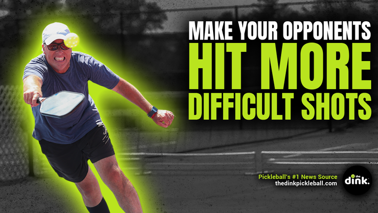 How to Make Your Opponents Hit the More Difficult Shots