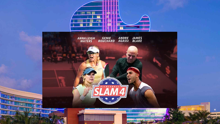 It's Waters vs. Agassi in a Las Vegas Pickleball 'Battle of the Sexes'