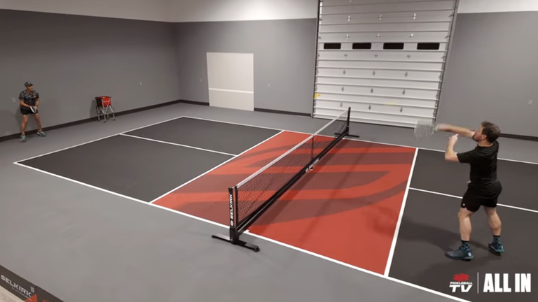 The Survivor Drill: How to Defend the Overhead Smash Like a Pro