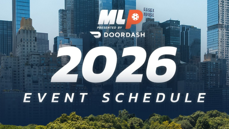 Major League Pickleball Announces 2026 Season Schedule