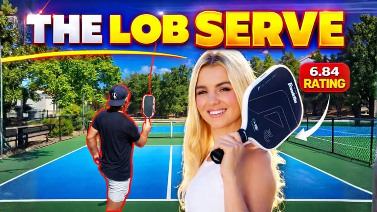 How to Hit the Anna Leigh Waters Lob Serve