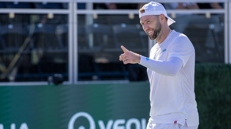 Jack Sock Demonstrates How to Demolish the Lob Serve