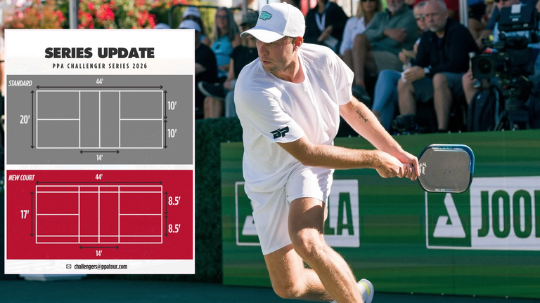 The PPA Tour Is Testing Smaller Singles Courts — a Few Top Pros Have a Different Idea