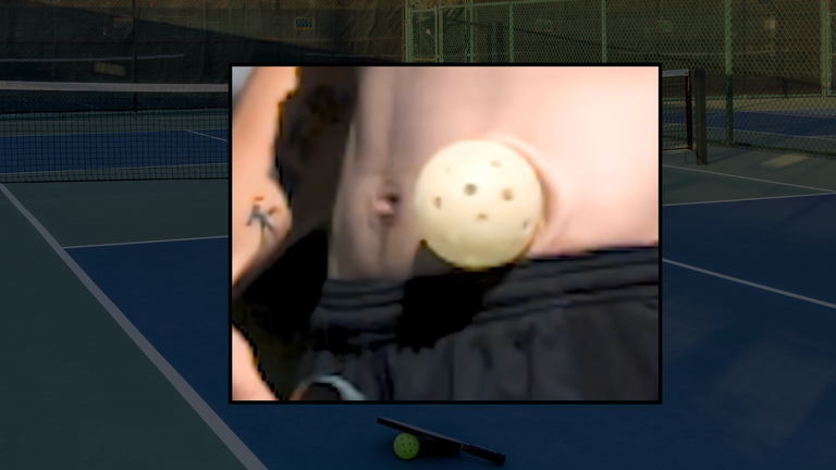 Watch this Pickleball Body Bag in Stunning 20,000 FPS Slow-Motion